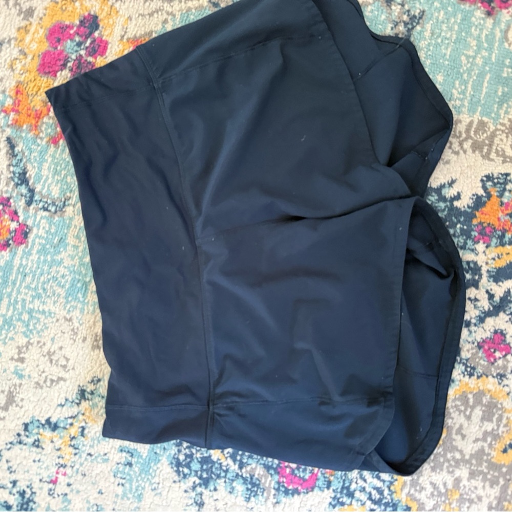 NAVY BLUE SPEED UPS LULU SIZE 4 - 4 INCH INSEAM
